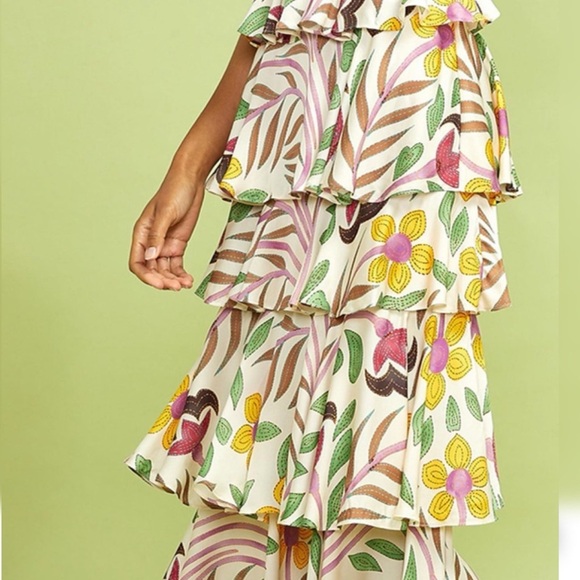 RHODE Serena Printed Dress - Picture 2 of 11